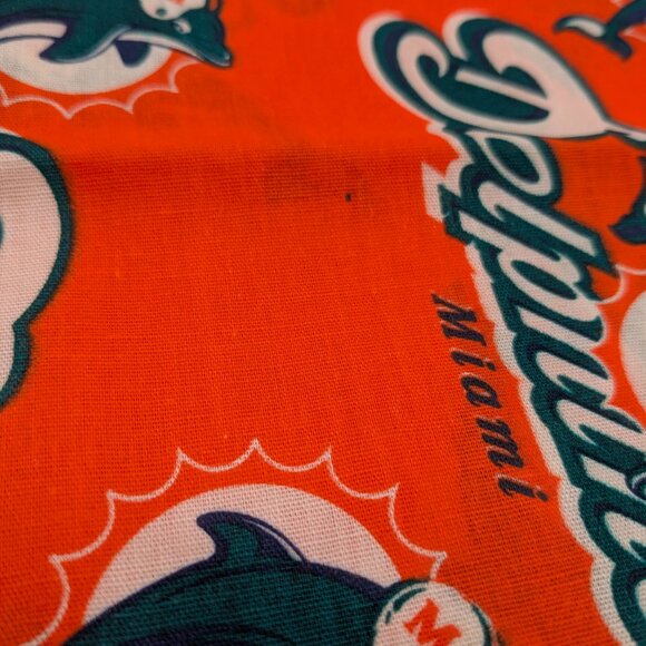 NFL Miami Dolphins 1999 Bandana Handkerchief Vintage - Picture 5 of 12